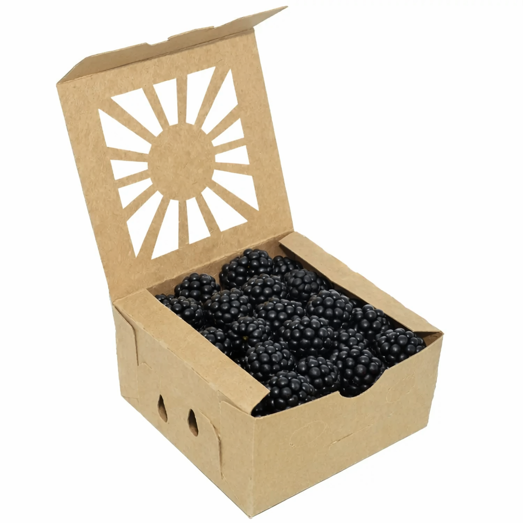 Pint of Fresh Picked Blackberries
